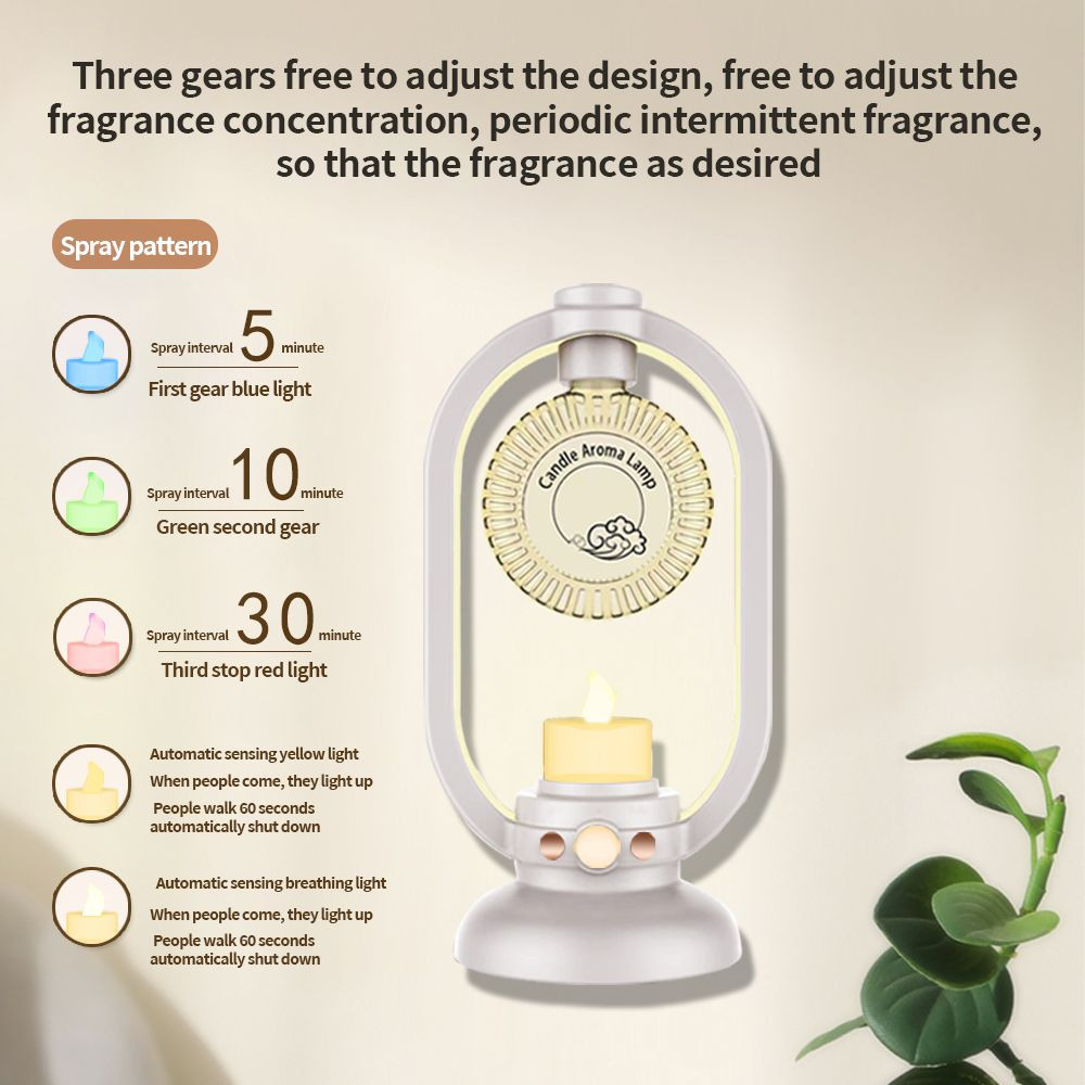 Inductive Candle Aroma Lamp